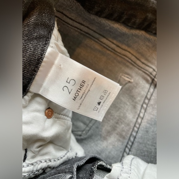 MOTHER the Looker ankle fray in “stargazing” size 25 - Picture 9 of 10